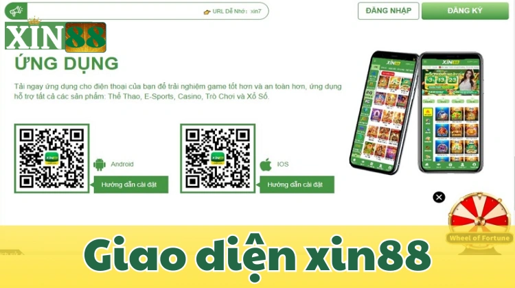 Ảnh Minh Hoạ: Giao diện website và ứng dụng Xin88 tối ưu cho người dùng