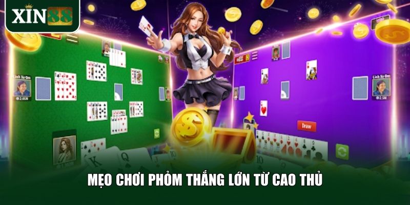 Mẹo chơi Phỏm thắng lớn từ cao thủ
