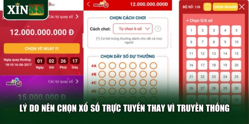 Lý do nên chọn xổ số trực tuyến thay vì truyền thống